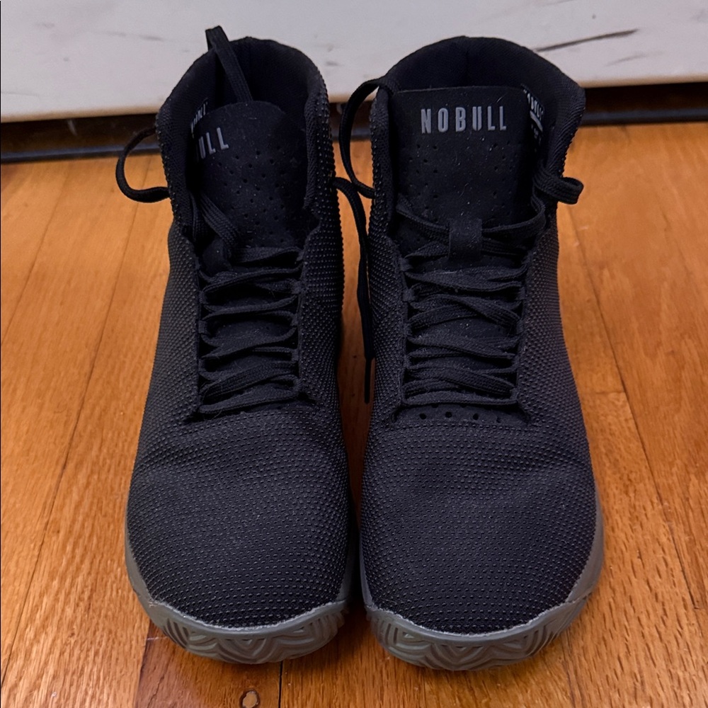 NOBULL Men's black high top Athletic Shoes
